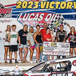 Middaugh shows the way in Lucas Oil Speedway headliner as Beck, Ferris, Kirk also pick up feature wins