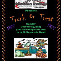 MVSO Trunk or Treat!!!