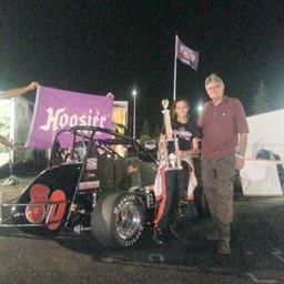 BRIEDINGER RECORDS USAC 1ST AT MADERA