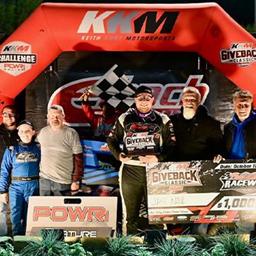 Jake Nail Nabs POWRi Non-Wing Outlaw Micro KKM Giveback Classic Preliminary Night Two Win