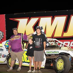 Ward and Lopez find Victory Lane as Marshalltown Speedway avoids the storms