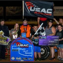 WILSON THE KING AT MONARCH USAC WSO DEBUT