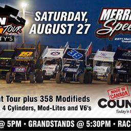 Action Sprint Tour Returns to Merrittville This Saturday Night