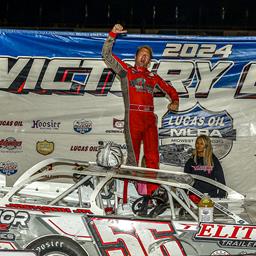 Jackson&#39;s late pass boosts him to victory in Lucas Oil MLRA Ron Jenkins Memorial finale