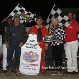 Brewer, Flud and Benson Capture Lucas Oil NOW600 Series Victories at Red Dirt Raceway