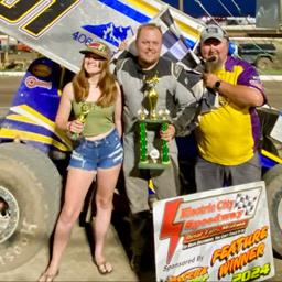 Rich Bailey Collects First Career ASCS Frontier Region Win