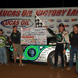 Scott Bloomquist Wins Lucas Oil Late Model Dirt Series Heart of Dixie 40 at North Alabama
