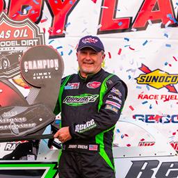 Jimmy Owens Named 2020 Lucas Oil Late Model Dirt Series National Champion