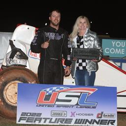 Shebester Dominates United Sprint League Debut At Red Dirt Raceway