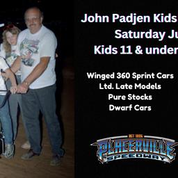 John Padjen Kids Bike Night next up for Placerville Speedway Saturday
