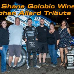 Shane Golobic Wins Stephen Allard Tribute Race