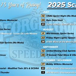 Get Ready to Race: Georgetown Speedway Unveils Thrilling 2025 Season Schedule!