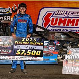Macon Speedway (Macon, IL) – DIRTcar Summer Nationals Hell Tour – Herald &amp;amp; Review 100 – June 26th, 2025. (Tyler Carr Photo)