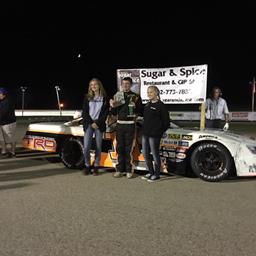 Hallstrom Earns Rookie of the Year Award and Championship Runner Up at Devil’s Bowl Speedway