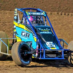 MESERAULL RETAINS ISW LEAD BY A SINGLE DIGIT ENTERING GAS CITY MONDAY
