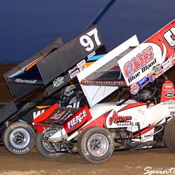 Nienhiser Picks Up Top-10 Finish with the World of Outlaws Craftsman Sprint Car Series at Cedar Lake Speedway
