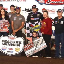 Wesley Smith Keeps Winning at Lucas Oil Speedway with POWRi WAR
