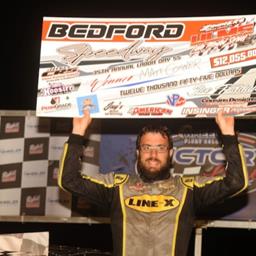 Bedford Speedway (Bedford, PA) – Zimmer’s United Late Model Series – Labor Day 55 – September 2nd, 2022. (Howie Balis photo)