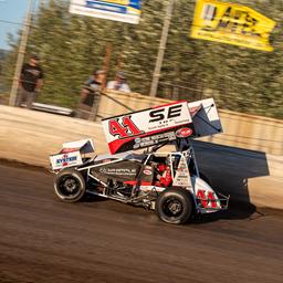 Dominic Scelzi Produces Top-10 World of Outlaws Outing at Bakersfield Speedway