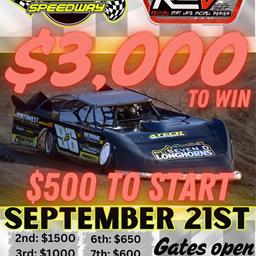 Longdale Speedway Looms for POWRi REVIVAL Late Model Series