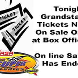Grandstand Seats Still Available for Tonight&#39;s Blizzard 100