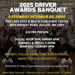 2025 Driver Award Banquet - October 25, 2025