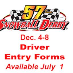 Snowball Derby Entry Forms to be Released July 1st