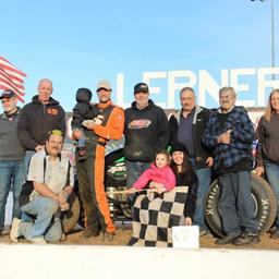 The Gang in Victory Lane
