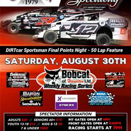DIRTcar Sportsman Points Finale This Saturday Night