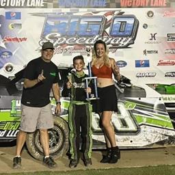 Jr. Limited Feature race winner at Big O speedway!!!