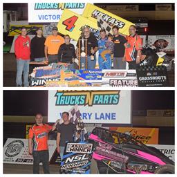 Grosz and Halverson Earn Championships at Jackson Motorplex, Where One More Points Battle is on the Line