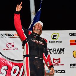 Overton Charges to Lucas Oil Win at Cherokee Speedway