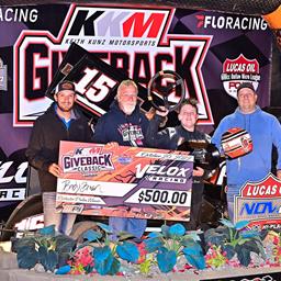 Brown Triumphs In KKM Giveback Classic Opener With Lucas Oil NOW600