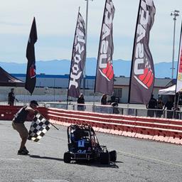 Vegas Baby!  Jack grabs two more checkers at USAC .25 National Event