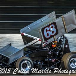 Johnson Involved in Pair of Crashes while Competing for Top 10 at Stockton