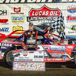 Pierce Goes Back-to-Back in Preliminary Action at Huset’s