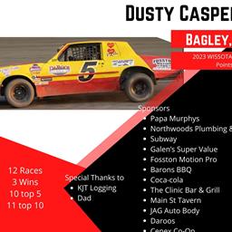 Congratulations to Dusty Caspers