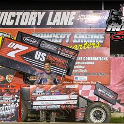 Carlson, Kouba, VandeKamp, Arnes, Rivord and Larson Claim Wins Saturday Night at Wagamon&#39;s Ogilvie Raceway.