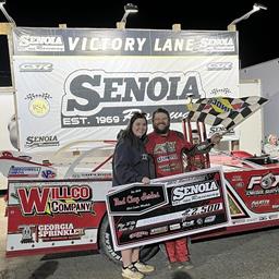 Kenny Collins Cashes in at Senoia Raceway for $2,500 Red Clay Series Victory