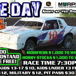 Murphy Tractor &amp; Equipment Company Night + Bill Clanton Memorial Race