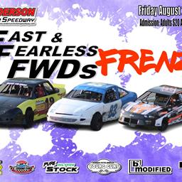 NEXT EVENT: FWD Frenzy Friday August 23rd 8pm