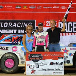 Bobby Pierce topped the FloRacing Night in America presented by Kubota event at Eldora Speedway (Rossburg, Ohio) on Wednesday, June 4.