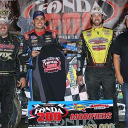 Fonda 200 $53,000 to Win, $1,000 to Start September 17-19, 2020