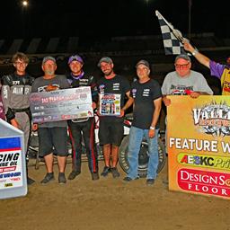 Wesley Smith Reigns as King of Kansas City in POWRi WAR Thriller at Valley Speedway
