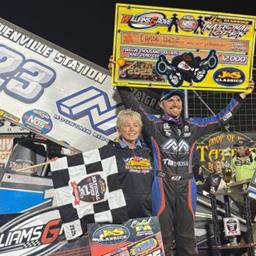 Dietz Leads Posse Podium Sweep Of Outlaws In Williams Grove Open Prelim