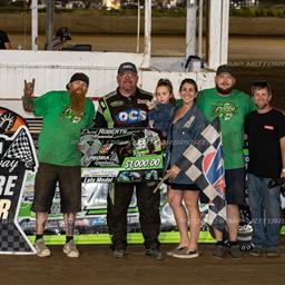 Jason Feger claims win No. 14 at Peoria Speedway