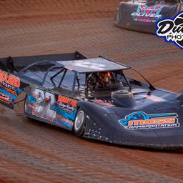 Talladega Short Track (Eastaboga, AL) – Alabama Dirt Track Jamboree/ Ice Bowl Qualifier – October 14th, 2023. (Ducklens Photography)