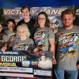 CHRISTIAN SCHNEIDER ENDS MICHAEL NORRIS&#39; STRANGLEHOLD ON &quot;JOOK GEORGE STEEL CITY CLASSIC&quot; WITH HIS 1ST EVER HOVIS RUSH LATE MODEL FLYNN&#39;S TIRE/GUNTER&#39;