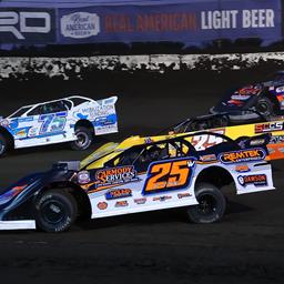 Fairbury Speedway (Fairbury, IL) – World of Outlaws Real American Beer Late Model Series – Prairie Dirt Classic – July 25th-26th, 2025. (Josh James Artwork)