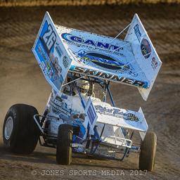 Skinner Rallies to Top-10 Finish at I-30 Speedway